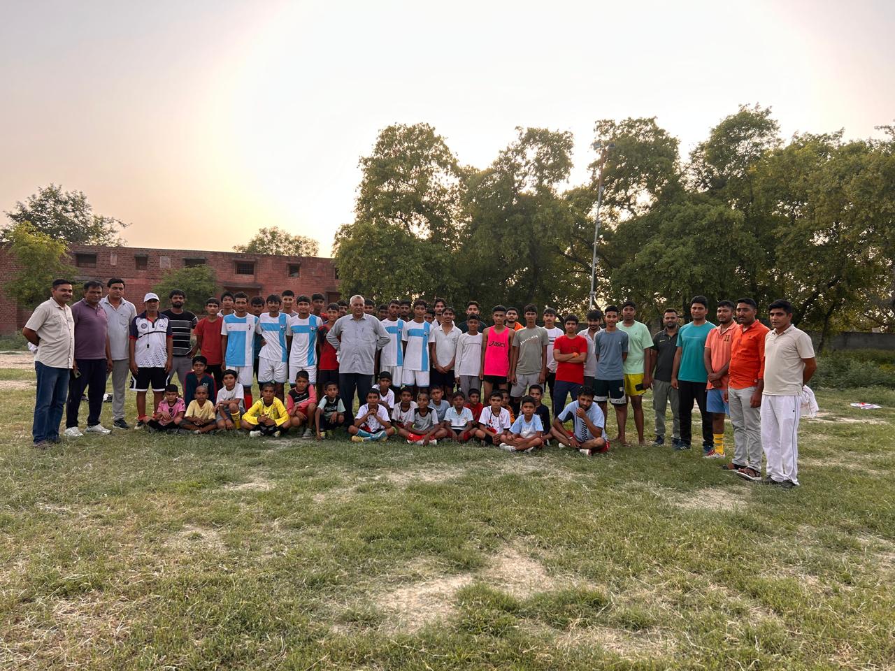 Police organized football and kho-kho competition in village Sultanpur, teams from 6 villages participated.